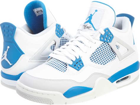 air nike schuhe herren militär|Air Jordan 4 Retro Military Blue Neutral Grey Sneaker.